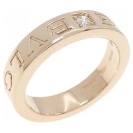 Bulgari-Bvlgari B.zero1 Pink Gold Band Ring-Golden