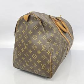Louis Vuitton-Louis Vuitton Boston Bag Monogram Keepall 50-Brown