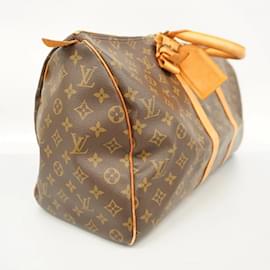 Louis Vuitton-Louis Vuitton Monogram Keepall 45 Boston Bag-Brown