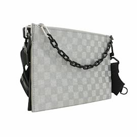 Louis Vuitton-Louis Vuitton Damier Glitter Rio Pouch NM M59682-Black