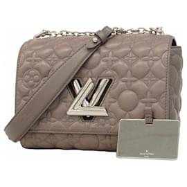 Louis Vuitton-Louis Vuitton Monogram Flower Maltage Twist MM Shoulder Bag-Other