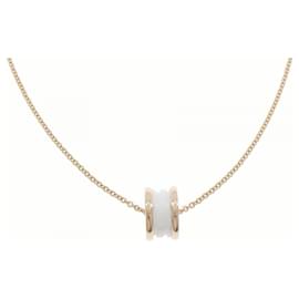 Bulgari-Bvlgari B.zero1 Necklace-White,Golden