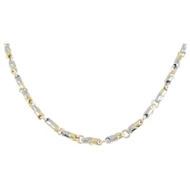 Bulgari-Bvlgari Passo Doppio Necklace-Silvery,Golden