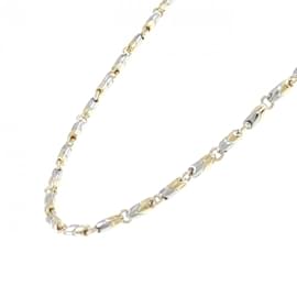 Bulgari-Bvlgari Passo Doppio Necklace-Silvery,Golden