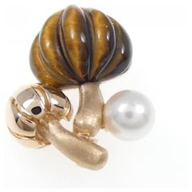 Mikimoto-Mikimoto 2010 Christmas Charity Brooch-Golden