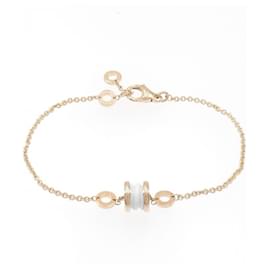 Bulgari-Bvlgari B.zero1 Charm Bracelet-White,Golden