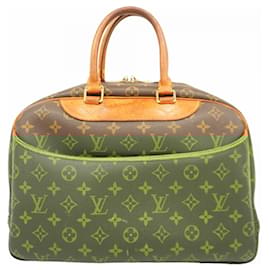 Louis Vuitton-Louis Vuitton Monogram Deauville Handbag-Brown