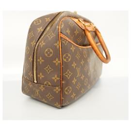 Louis Vuitton-Louis Vuitton Monogram Deauville Handbag-Brown