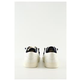 Tory Burch-Leather sneakers-White