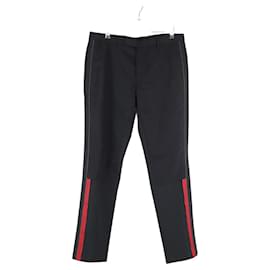 Lanvin-Wool trousers-Black