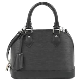 Louis Vuitton-Louis Vuitton Epi Alma BB Handbag-Black