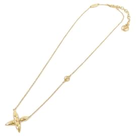 Louis Vuitton-Louis Vuitton Collier Louisette M00365 Necklace-Golden