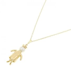 Mikimoto-Mikimoto Akoya Pearl Necklace-Golden