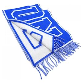 Louis Vuitton-Louis Vuitton Blue Cashmere Shawl-Blue