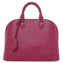 Louis Vuitton-Louis Vuitton Epi Alma PM M40490 Handbag-Fuschia