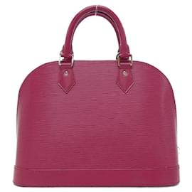 Louis Vuitton-Louis Vuitton Epi Alma PM M40490 Handbag-Fuschia
