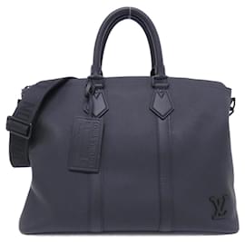 Louis Vuitton-Louis Vuitton LV Aerogram Lockit Handbag-Black