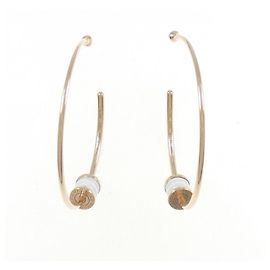 Bulgari Bvlgari 750YG Ceramic Half Hoop Earrings Other