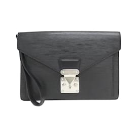 Louis Vuitton-Louis Vuitton Epi Pochette Serie Dragonne M52762-Black