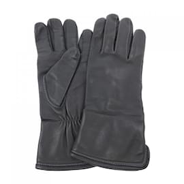Louis Vuitton-Louis Vuitton Black Short Gloves-Black