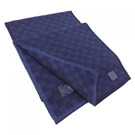 Louis Vuitton-Louis Vuitton Navy Shawl-Navy blue