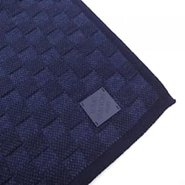 Louis Vuitton-Louis Vuitton Navy Shawl-Navy blue