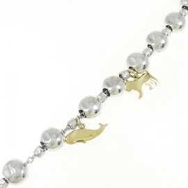Bracciale charm Pomellato 925 750YG Altro