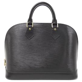 Louis Vuitton-Louis Vuitton Epi Alma PM Handbag-Black