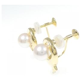 Mikimoto-Mikimoto Akoya Pearl Clip Earrings-Other