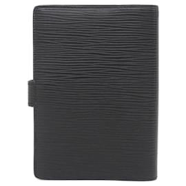 Louis Vuitton-Louis Vuitton Epi Agenda PM R20052 Organizer-Black