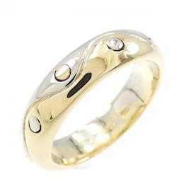 Bulgari-Bvlgari 18K White and Yellow Gold Band Ring-Other