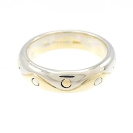 Bulgari-Bvlgari 18K White and Yellow Gold Band Ring-Other