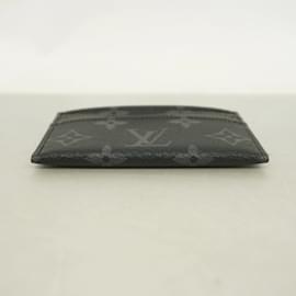 Louis Vuitton-Louis Vuitton Monogram Eclipse Business Card Holder-Black
