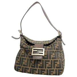 Fendi-Sac à main Fendi marron Zucca-Marron