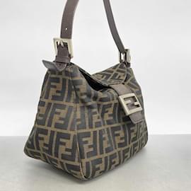 Fendi-Sac à main Fendi marron Zucca-Marron