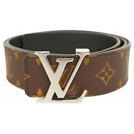 Louis Vuitton-Louis Vuitton Monogram Santur Belt-Brown