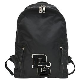 Dolce & Gabbana Dolce and Gabbana DG Patch Backpack in Black Nylon Black
