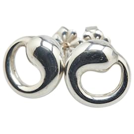 Tiffany & Co-TIFFANY&Co. SV925 Eternal Circle Silver Earrings Ladies Silver-Silvery,Metallic
