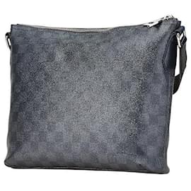 Louis Vuitton-LOUIS VUITTON Damier Graphite Mick PM 2way Shoulder Bag Black N41211-Black