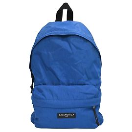 Balenciaga Explorer Backpack in Blue Nylon Blue