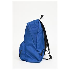 Balenciaga-Balenciaga Explorer Backpack in Blue Nylon-Blue