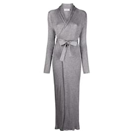 Balenciaga-BALENCIAGA Knitwear T.International XS Viscose-Silvery