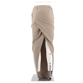 Rick Owens-RICK OWENS Skirts T.IT 38 Cotton-Beige
