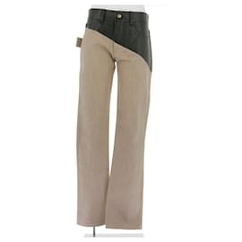 Bottega Veneta-BOTTEGA VENETA Trousers T.IT 40 Cotton-Beige