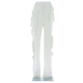 Autre Marque Pantalones ORSEUND IRIS T.International M Algodón Blanco