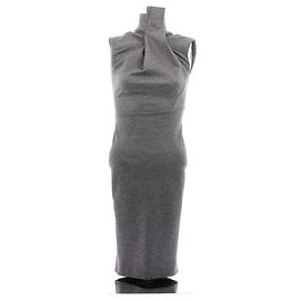 Vestido DSQUARED2 T.International XS Lana Gris