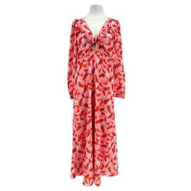 Autre Marque Robe BORGO DE NOR T.US 12 Viscose Rose