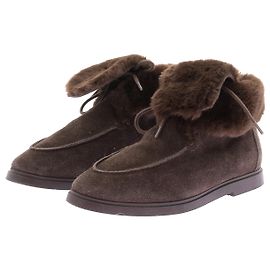 ZARA Ankle boots T.EU 38 Suede Brown
