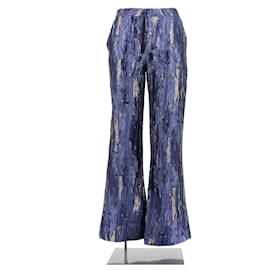 Autre Marque-KIM SHUI Trousers T.International S Polyester-Blue