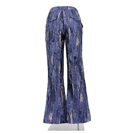 Autre Marque-KIM SHUI Trousers T.International S Polyester-Blue